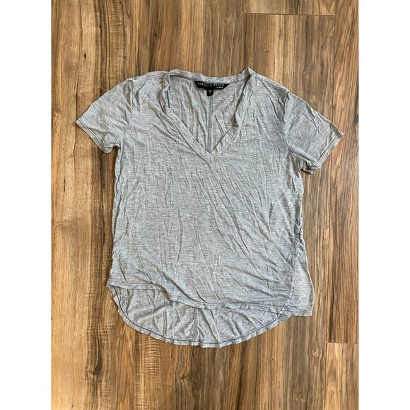 Veronica Beard high low tee tshirt Gray S Modal - Picture 1 of 6